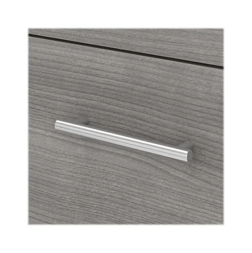 Bush Furniture L-Desks<Somerset 72"W L Shaped Desk with Storage, (WC81210K)