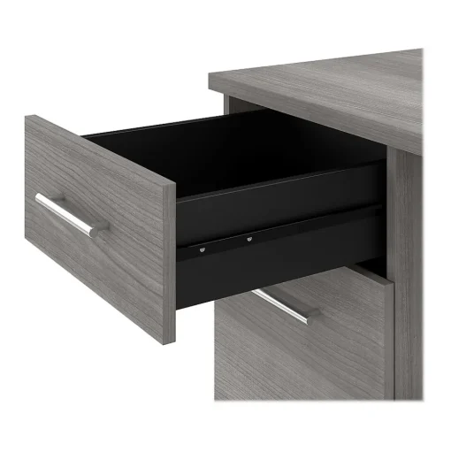 Bush Furniture L-Desks<Somerset 72"W 3 Position Sit to Stand L Shaped Desk, (SET014PG)