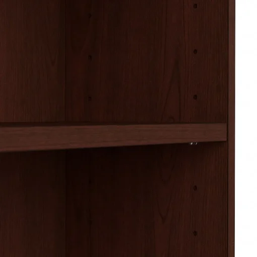 Bush Furniture Bookcases<Universal 72"H 5-Shelf Bookcase with Adjustable Shelves, Vogue Cherry, 2/Set (UB003VC)