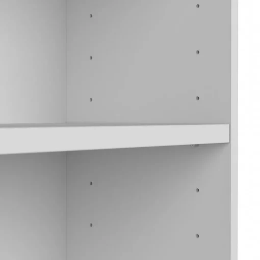 Bush Furniture Bookcases<Universal 30"H 2-Shelf Bookcase, Pure White, 2/Set (UB001PW)
