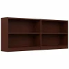 Bush Furniture Bookcases<Universal 30"H 2-Shelf Bookcase, Vogue Cherry, 2/Set (UB001VC)