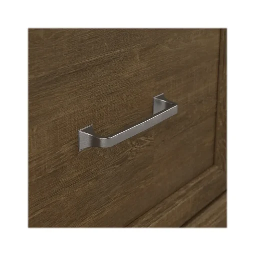 Bush Furniture Storage Cabinets<Woodland Entryway Storage Set with Hall Trees and Shoe Bench with Doors, Ash Brown (WDL011ABR)