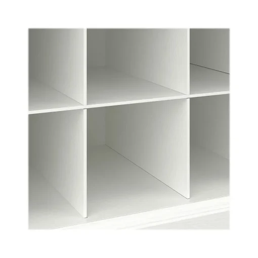 Bush Furniture Storage Cabinets<Woodland 24W Hall Tree and Small Shoe Bench with Shelves, White Ash (WDL008WAS)