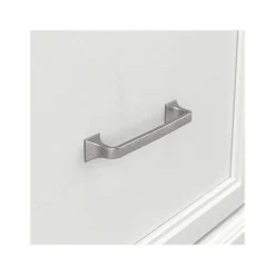 Bush Furniture Storage Cabinets<Woodland 40W Entryway Bench with Doors and Wall Mounted Coat Rack, White Ash (WDL009WAS)