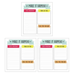 Carson-Dellosa Classroom Paper<Aim High Notepad Set, Multicolored (145398)