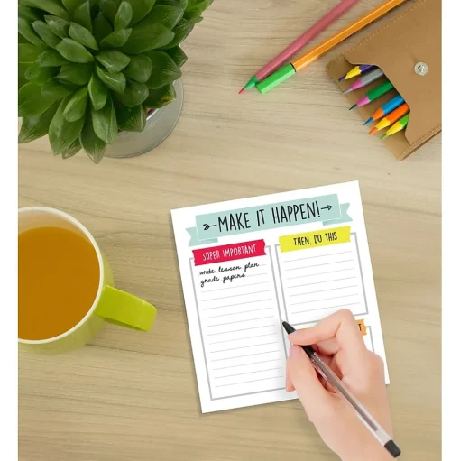 Carson-Dellosa Classroom Paper<Aim High Notepad Set, Multicolored (145398)