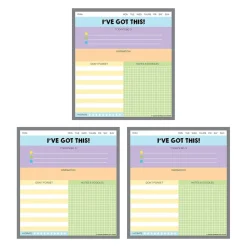 Carson-Dellosa Classroom Paper<I've Got This! Notepad Set, Multicolored (145400)