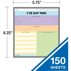 Carson-Dellosa Classroom Paper<I've Got This! Notepad Set, Multicolored (145400)