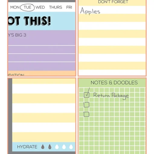 Carson-Dellosa Classroom Paper<I've Got This! Notepad Set, Multicolored (145400)