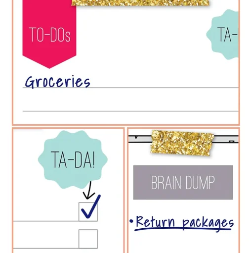Carson-Dellosa Classroom Paper<Today's Plan Notepad Set, Multicolored (145399)