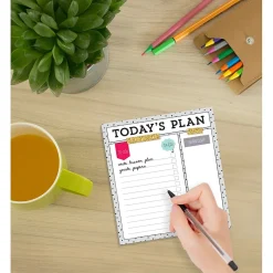 Carson-Dellosa Classroom Paper<Today's Plan Notepad Set, Multicolored (145399)