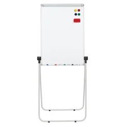 Charles Leonard Dry Erase<Double Sided Magnetic Whiteboard Easel (AVT35800)