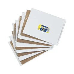 Chenille Kraft Dry Erase<Melamine Dry-Erase Whiteboard, 12" x 9", 10/Set (988110)
