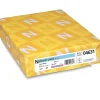 Neenah Paper Resume Paper<CLASSIC CREST® Writing Paper, 8 1/2" x 11", 24 lb., Smooth Finish, Solar White, 500/Ream (04631)