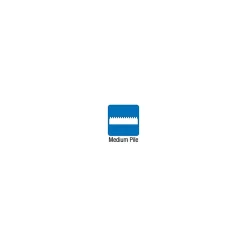 Unbranded Chair Mats<Cleated Carpet Chair Mat with Lip, 45" x 53'', Clear (UNV56807)