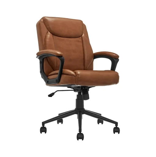 Click365 Ergonomic Chairs<Transform 1.0 Ergonomic Bonded Leather Swivel Desk Chair, (CCHR10001A)