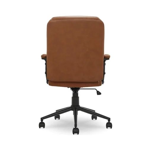 Click365 Ergonomic Chairs<Transform 1.0 Ergonomic Bonded Leather Swivel Desk Chair, (CCHR10001A)