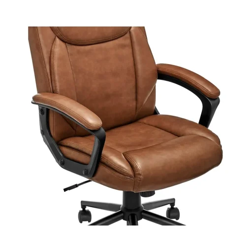 Click365 Ergonomic Chairs<Transform 1.0 Ergonomic Bonded Leather Swivel Desk Chair, (CCHR10001A)