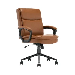 Click365 Ergonomic Chairs<Transform 2.0 Ergonomic Bonded Leather Swivel Desk Chair, (CCHR10007A)