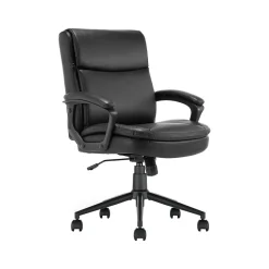 Click365 Ergonomic Chairs<Transform 2.0 Ergonomic Bonded Leather Swivel Desk Chair, (CCHR10007B)