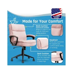 Click365 Ergonomic Chairs<Transform 2.0 Ergonomic Fabric Swivel Desk Chair, (CCHR10007E)