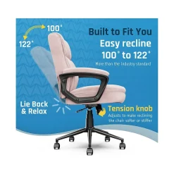 Click365 Ergonomic Chairs<Transform 2.0 Ergonomic Fabric Swivel Desk Chair, (CCHR10007E)