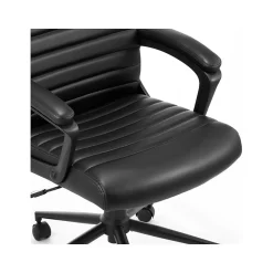 Click365 Ergonomic Chairs<Transform 3.0 Ergonomic Bonded Leather Swivel Desk Chair, (CCHR10008B)