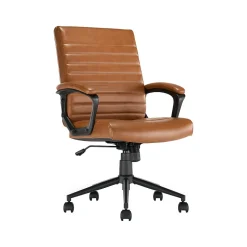 Click365 Ergonomic Chairs<Transform 3.0 Ergonomic Bonded Leather Swivel Desk Chair, (CCHR10008A)