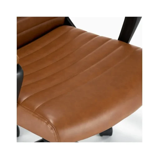 Click365 Ergonomic Chairs<Transform 3.0 Ergonomic Bonded Leather Swivel Desk Chair, (CCHR10008A)