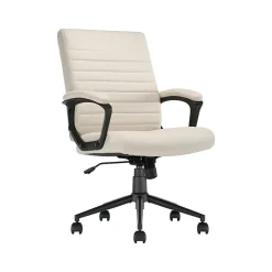Click365 Ergonomic Chairs<Transform 3.0 Ergonomic Vegan Leather Swivel Desk Chair, (CCHR10008C)