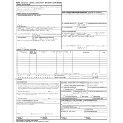 ComplyRight Medical Forms<2024 ADA Dental Claim Forms, 2,500 Forms/Pack (20241)
