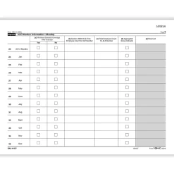 ComplyRight Tax Forms<2024 1094-C Tax Form, 1-Part, White/Black, 50/Pack (1094CT50)