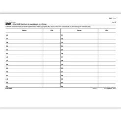 ComplyRight Tax Forms<2024 1094-C Tax Form, 1-Part, White/Black, 50/Pack (1094CT50)