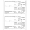 ComplyRight Tax Forms<2024 1099-MISC Tax Form, 1-Part, 2-Up, Recipient Copy B, 50/Pack (511150)