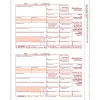 ComplyRight Tax Forms<2024 1099-MISC Tax Form, 1-Part, 2-Up, Federal Copy A, 50/Pack (511050)