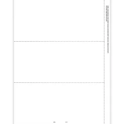 ComplyRight Tax Forms<2024 W-2 Tax Form, 3-Part, 3-Up, 50/Pack (521150)