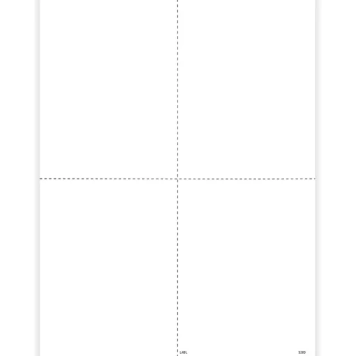 ComplyRight Tax Forms<2024 W-2 Tax Form, 1-Part, 4-Up, 50/Pack (520950)