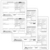 ComplyRight Tax Forms<2024 W-2 Tax Form, 5-Part, 2-Up, Copy B, C/2, D/1, 25/Pack (564825)