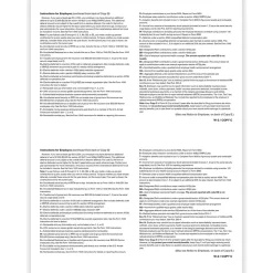 ComplyRight Tax Forms<2024 W-2 Tax Form, 2-Part, 2-Up, Employee Copy C, 50/Pack (520350)