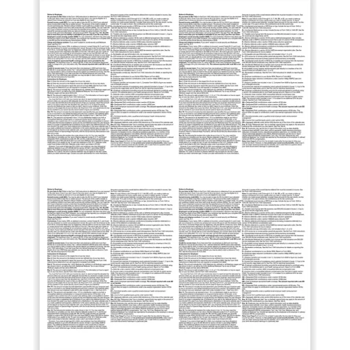 ComplyRight Tax Forms<2024 W-2 Tax Form, 1-Part, 4-Up, 500/Pack (5209B)
