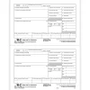 ComplyRight Tax Forms<2024 W-2 Tax Form, 1-Part, 2-Up, Employer Copy D, 50/Pack (520450)