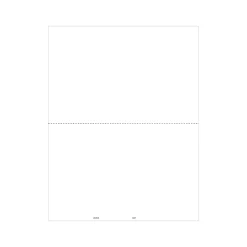 ComplyRight Tax Forms<2024 W-2 Tax Form, 1-Part, 2-Up, 50/Pack (520750)