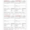 ComplyRight Tax Forms<2024 W-2 Tax Form, 1-Part, 4-Up, Copy B, C, 2, 500/Pack (5205B)