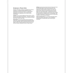 ComplyRight Tax Forms<2024 W-2C Tax Form, 1-Part, Copy 1/D, 50/Pack (531550)