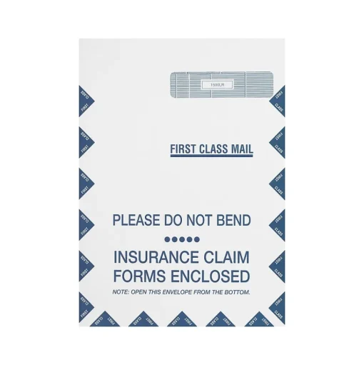 ComplyRight Medical Forms<CMS-1500 Jumbo Health Care Billing Envelope, 500/Pack (1500LR500)