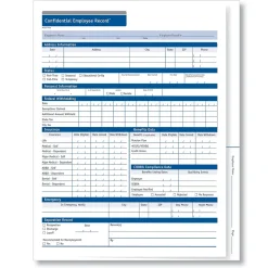 ComplyRight Hr Forms<™ Confidential Employee Records Folder, Expanded, Pack of 25 (A0175)