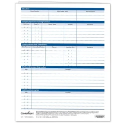 ComplyRight Hr Forms<™ Confidential Employee Records Folder, Expanded, Pack of 25 (A0175)