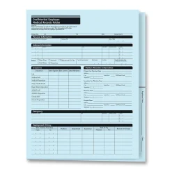 ComplyRight Medical Forms<™ Expanded Confidential Employee Medical Records Folder, Pack of 25 (A3325)