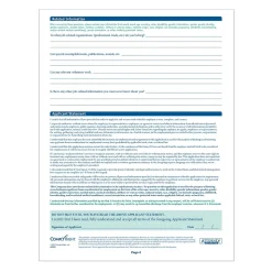 ComplyRight Hr Forms<™ Iowa Job Application, Pack of 50 (A2179IA)