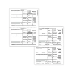 ComplyRight Tax Forms<1099-MISC 3-Part Tax Form Set with Recipient Copy Only, 50/Pack (6113)